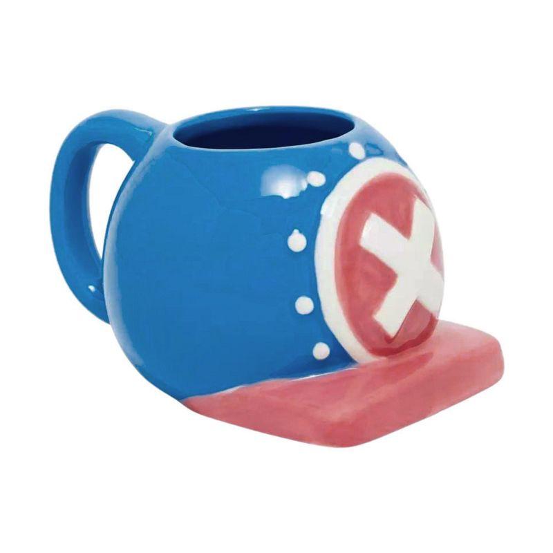 Chopper's Hat Blue and Pink Ceramic 14oz Mug