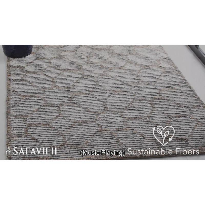 Natural Fiber NF218 Hand Woven Runner Rug - Beige/Charcoal - 2'3"x7' - Safavieh.