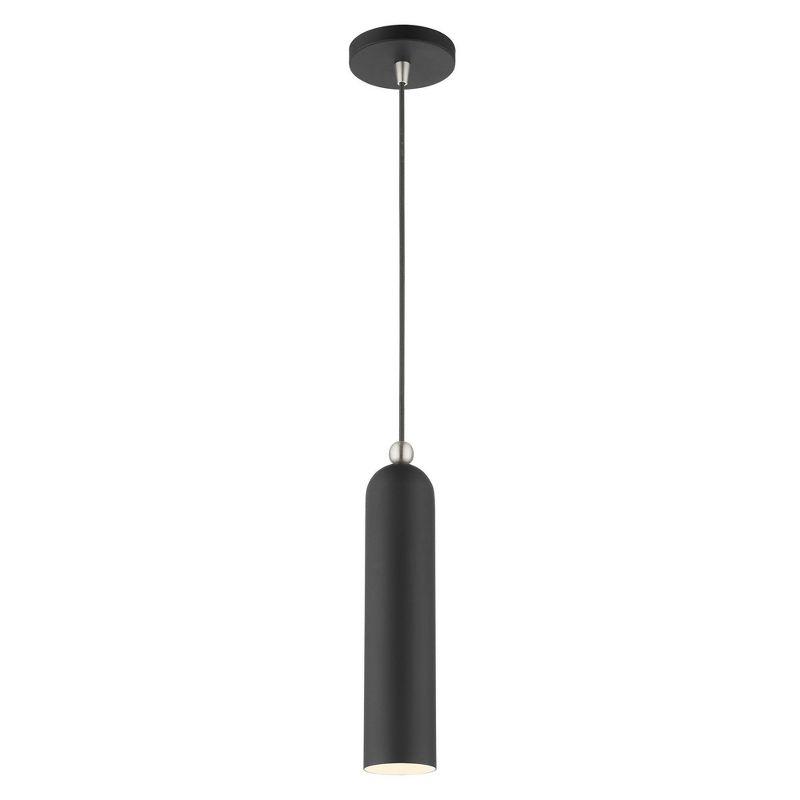 Livex Lighting Ardmore 1 - Light Pendant in  Black