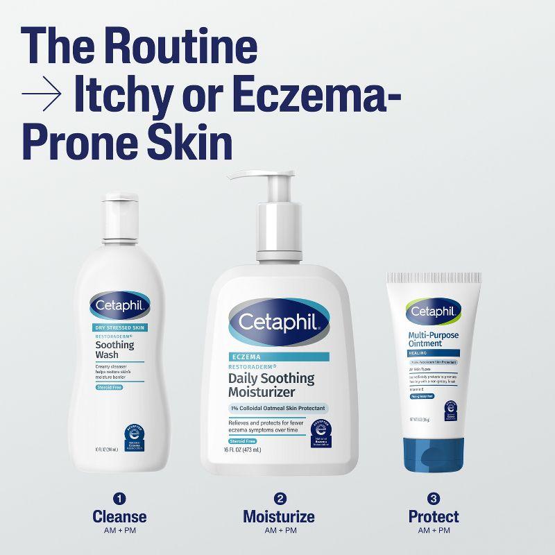 Cetaphil Eczema Restoraderm Daily Soothing Moisturizer- 16 fl oz