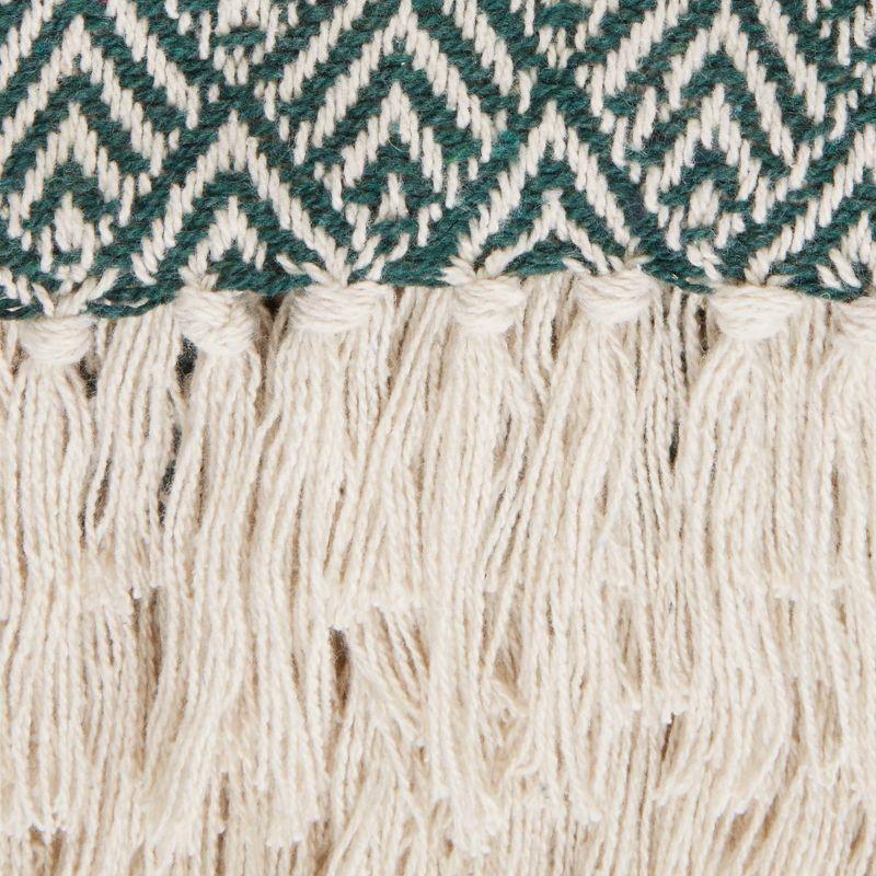 Design Imports Hand Woven Throw Blanket