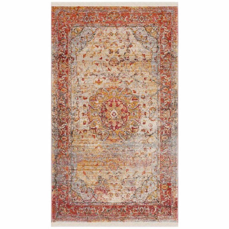 Vintage Persian VTP435 Power Loomed Area Rug  - Safavieh