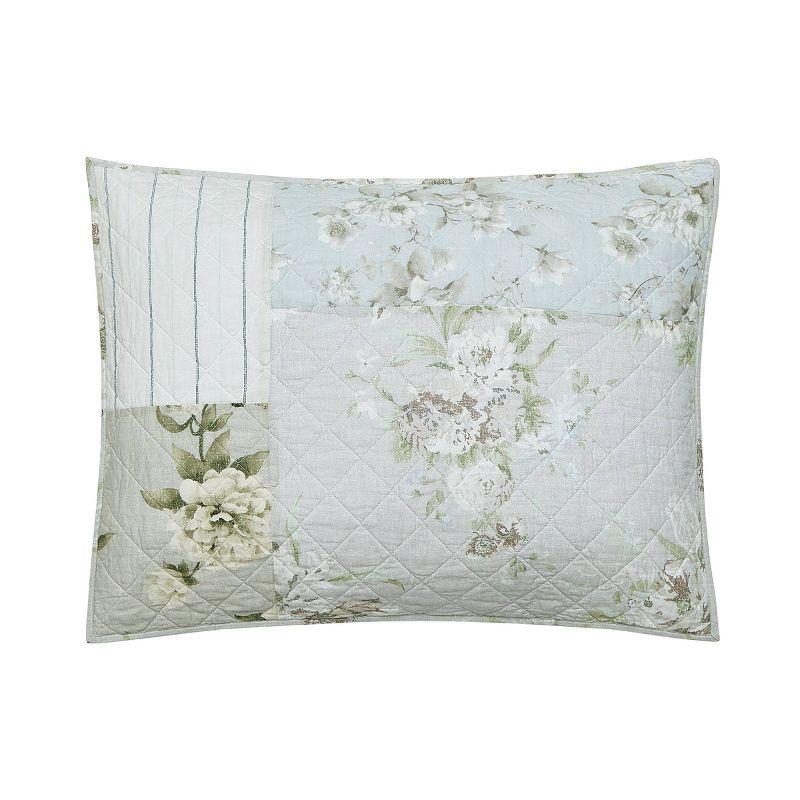 Modern Heirloom Claire Patchwork Printed Quilt Set