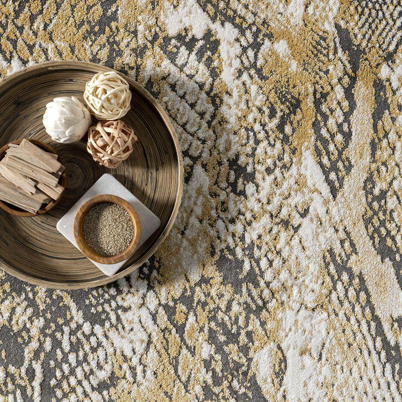 Nuloom Aideen Animal 8x10 Indoor Area Rug for Living Room Bedroom Dining Room Kitchen, Beige/Ivory