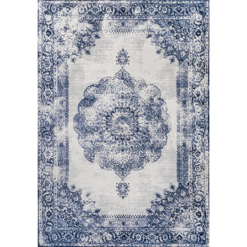 Rosalia Cottage Medallion Indoor Area Rug - JONATHAN Y