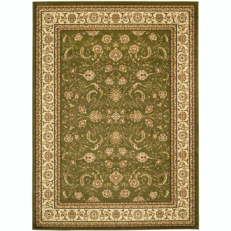 Lyndhurst LNH219 Power Loomed Area Rug - Sage/Ivory - 8'x11' - Safavieh