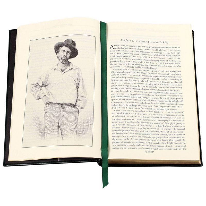 Leaves of Grass - (Leather-Bound Classics) by  Walt Whitman (Leather Bound)