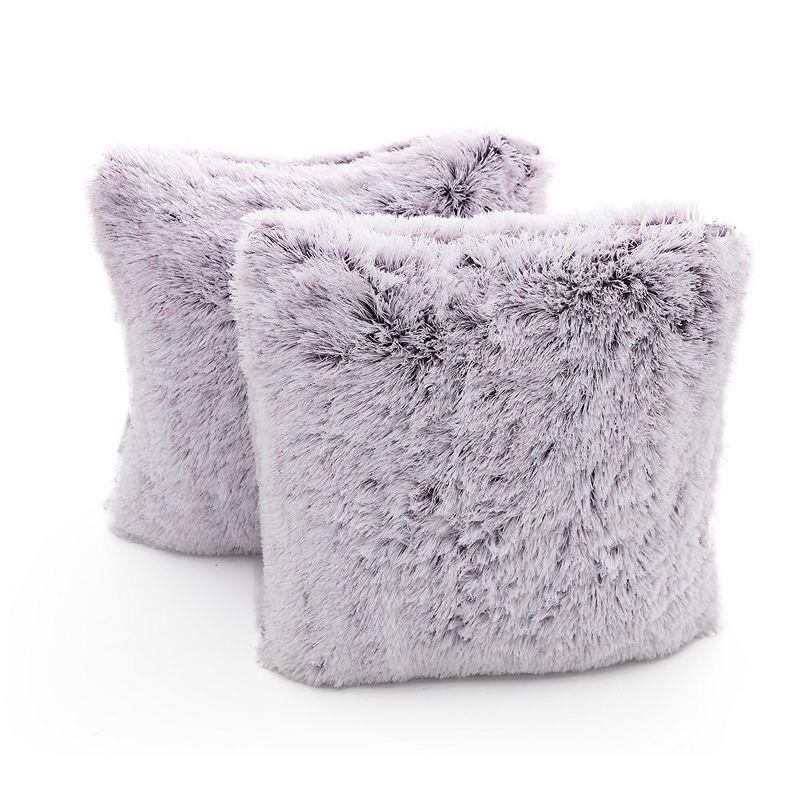 Faux Fur Throw Pillow