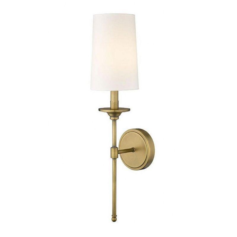 Z-Lite Emily 1 - Light Wall Light in  Rubbed Brass