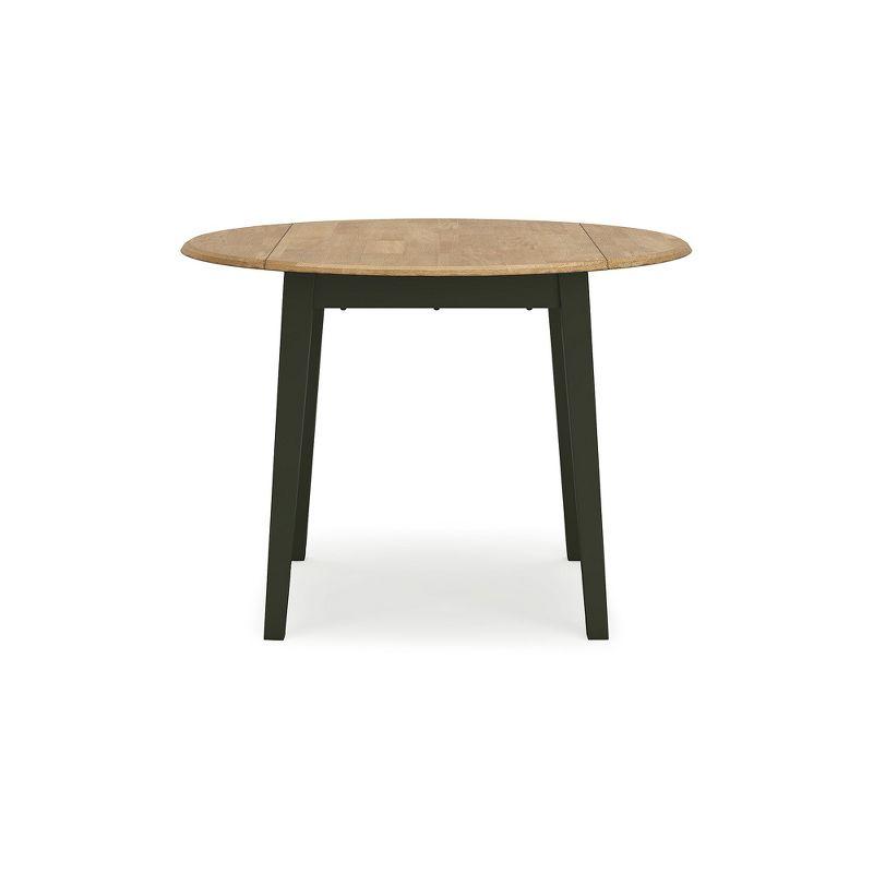 Signature Design by Ashley Gesthaven 2 Drop Leaf Dining Table, Green