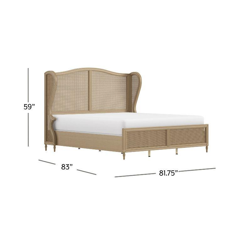 Gia Wingback Storage Bed