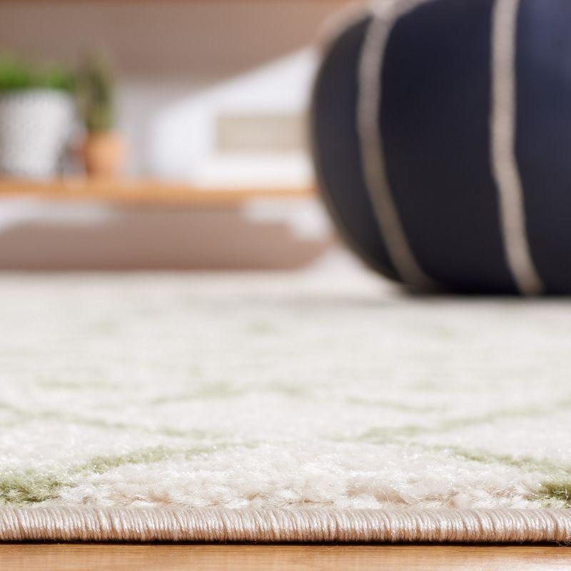 Tulum TUL270 Power Loomed Area Rug - Ivory/Sage - 6'x9' - Safavieh.