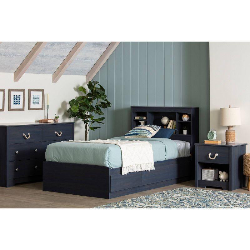 Navali Twin Bookcase Headboard