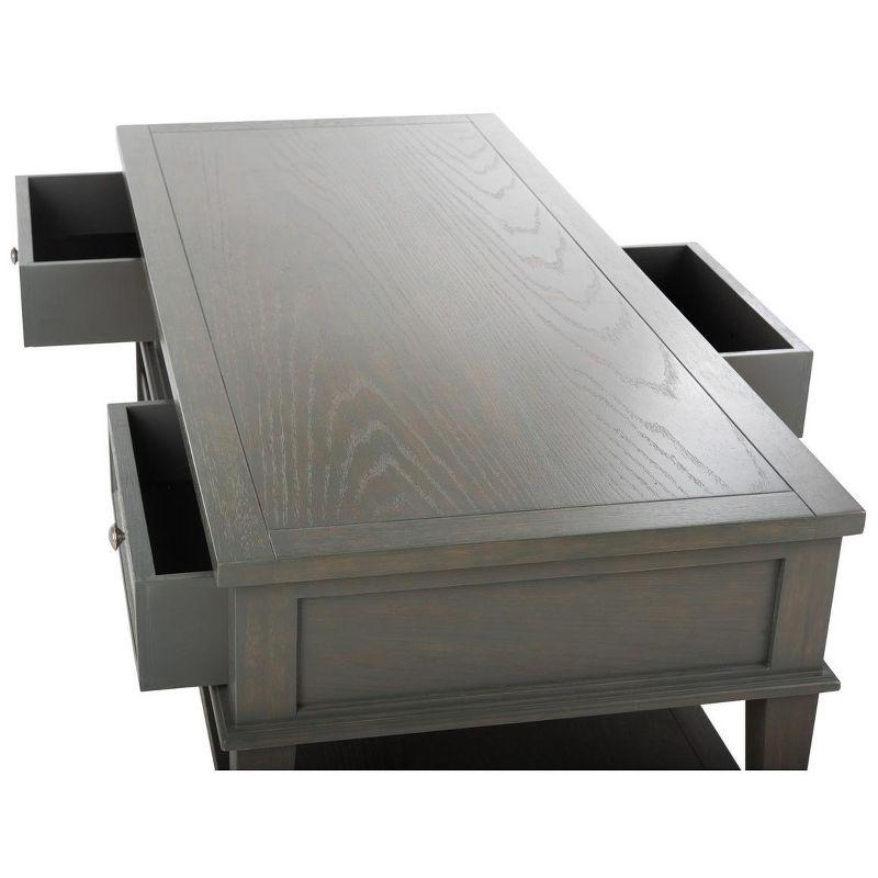 Manelin Coffee Table - Ash Grey - Safavieh