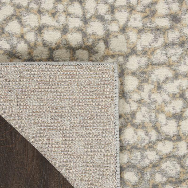 Nourison Joli Modern Indoor Rug Ivory/Beige/Grey 8'6" x 11'6"