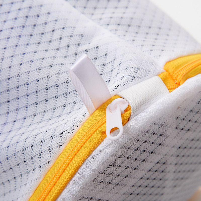 Garnen 2 Pack Shoe Washing Bag, Reusable Sneaker Shoe Laundry Bags for Washer Dryer Machine, Durable Mesh Washing Bag For Running Shoes, Socks, Bras