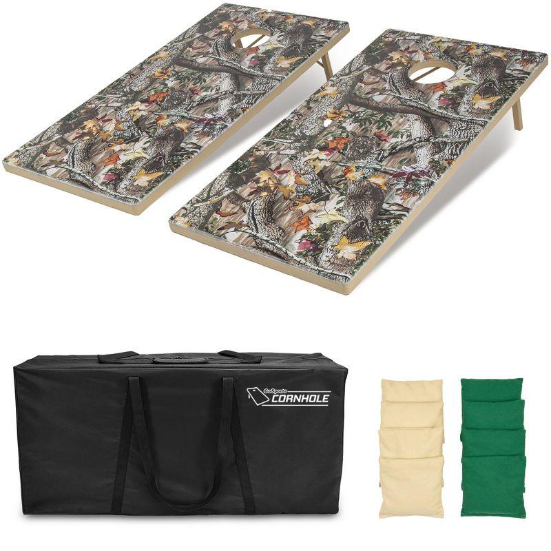 GoSports Tough Toss All Weather Cornhole Outdoor Game - Woodland Camo