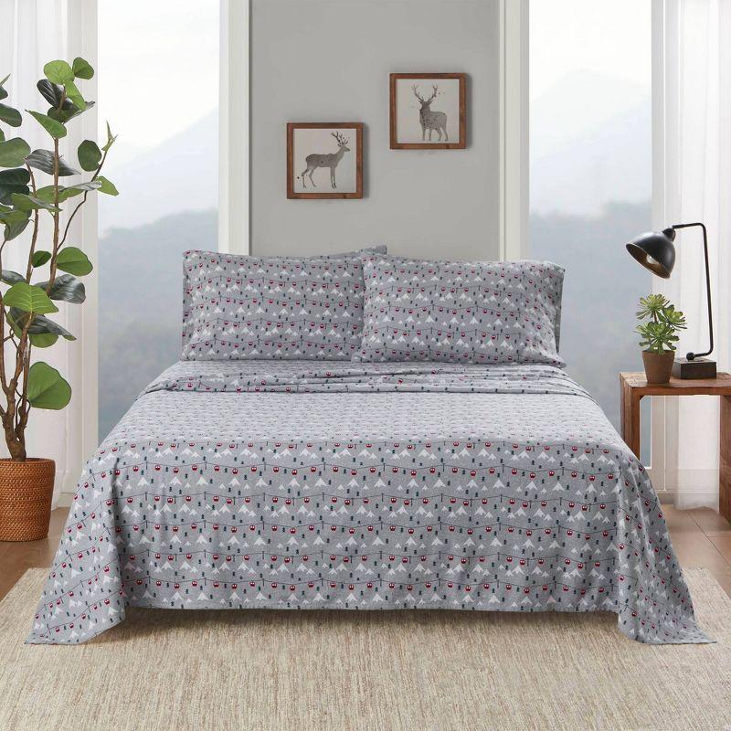 Woolrich 100% Cotton Flannel Sheet Set