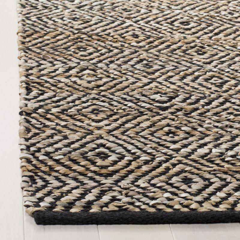 Vintage Leather VTL102 Hand Woven Area Rug - Beige - 8'9"x11'9" - Safavieh.