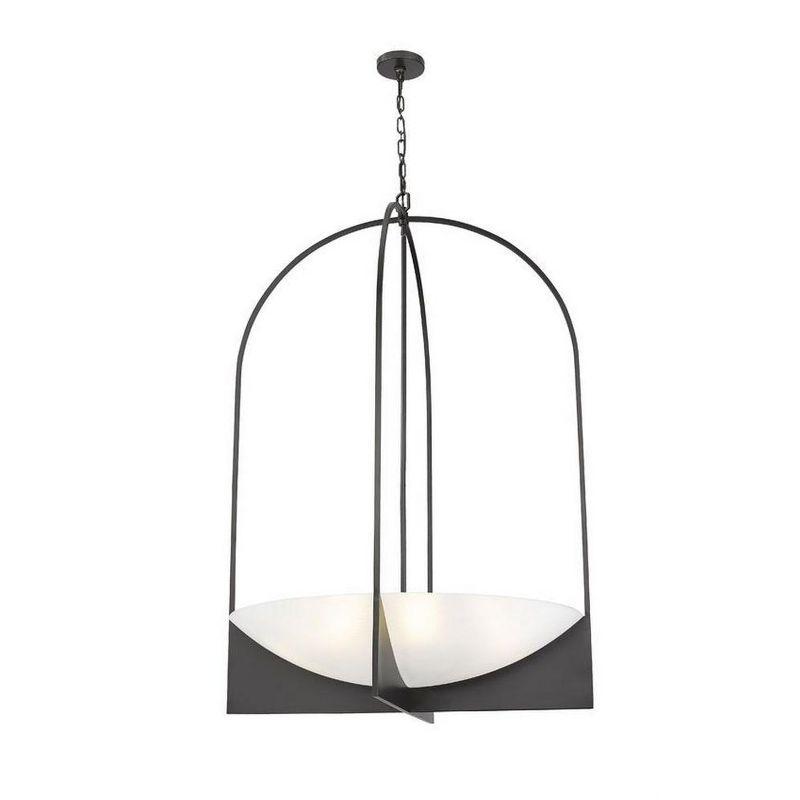 Z-Lite Devon 8 - Light Chandelier in  Matte Black