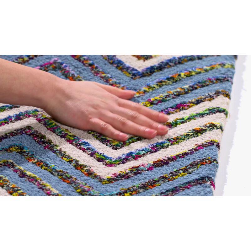 Nantucket NAN601 Hand Tufted Area Rug - Beige/Blue - 8'x10' - Safavieh.