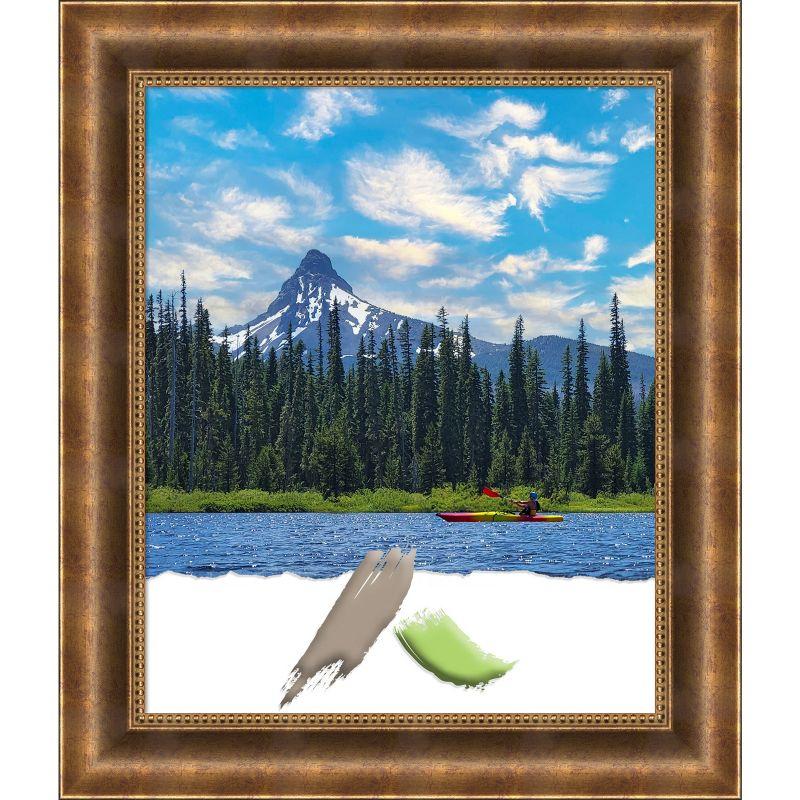 Amanti Art Manhattan Bronze Wood Picture Frame Opening Size 18x22 in.