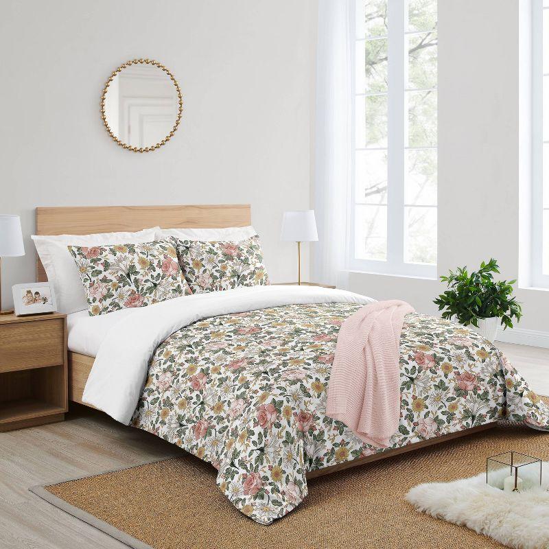 Vintage Floral Comforter Set