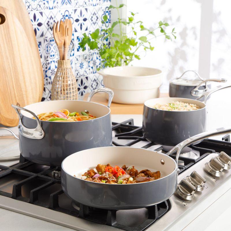 12 - Piece Non-Stick Aluminum Cookware Set