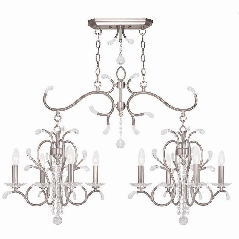 Everlea 8 - Light Dimmable Linear Chandelier