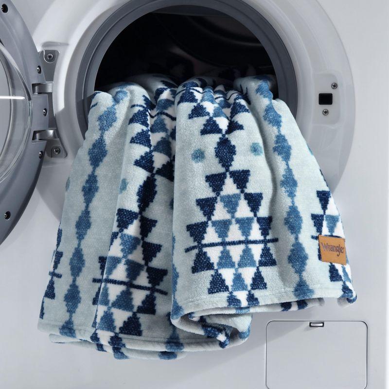 Wrangler Wrangler Printed Ultra Soft Plush Fleece Blanket