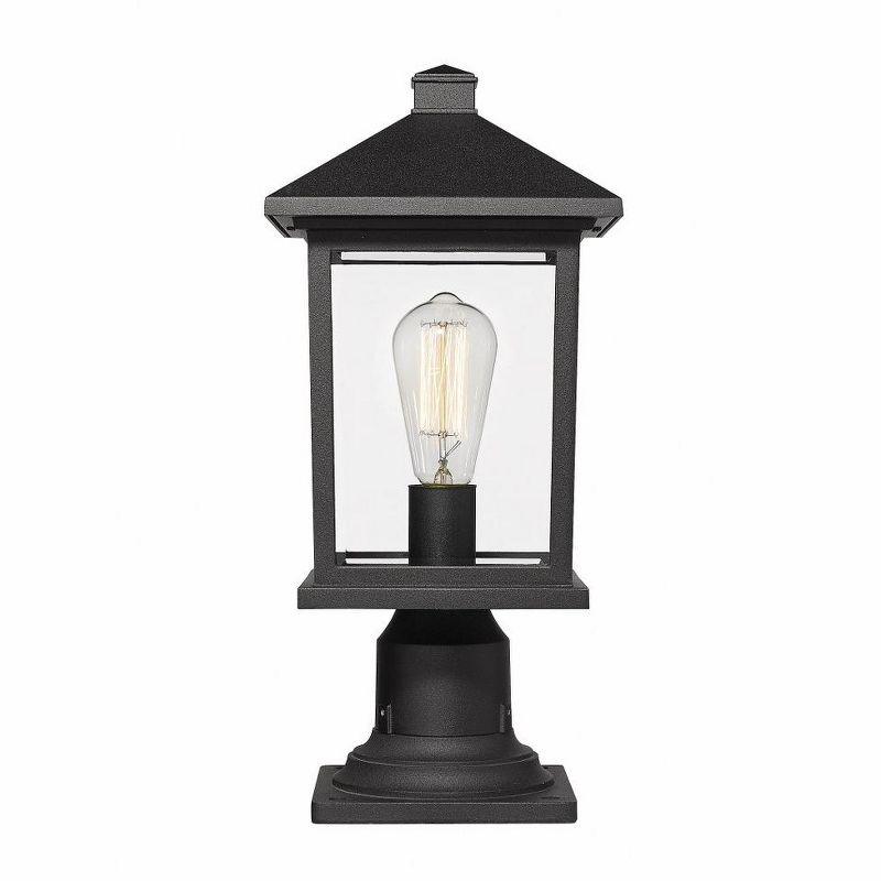 Z-Lite Portland 1 - Light Lantern in  Black