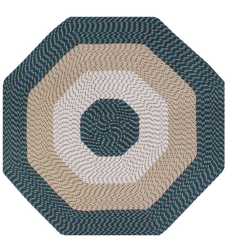 Country Stripe Collection 100% Polypropylene Reversible Indoor Area Utility Rug - Better Trends