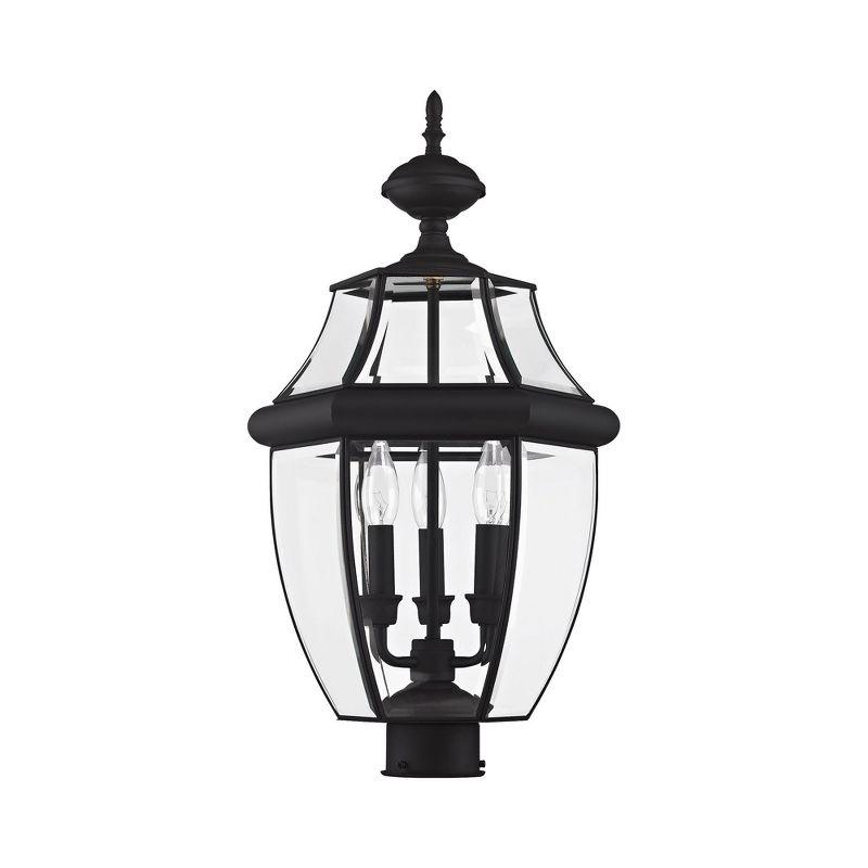 Livex Lighting Monterey 3 - Light Lantern in  Black