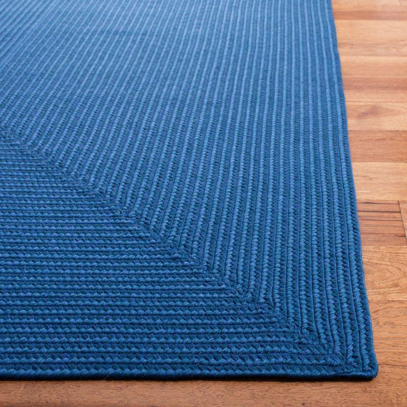 Braided BRD315 Hand Woven Accent Rug - Blue - 2'x3' - Safavieh.