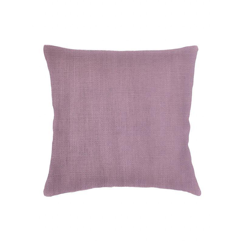 Lavender 24x24 Linen Throw Pillow with Down Alternative