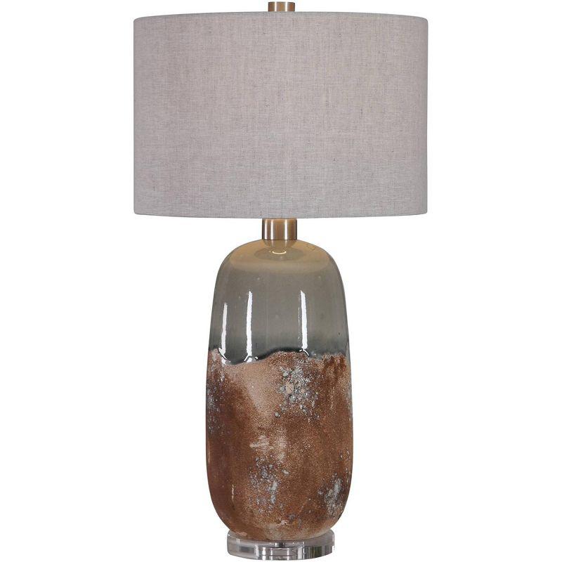 Uttermost Maggie 30 1/4" High Terracotta Rust Ceramic Vase Table Lamp