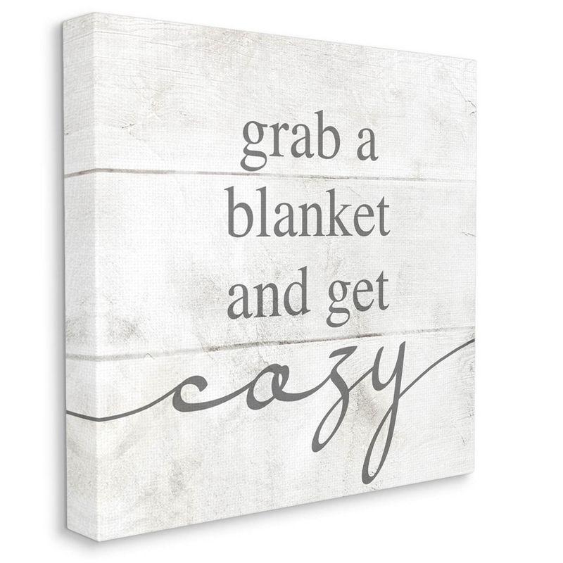 " Grab Blanket Get Cozy Phrase " by Lil' Rue