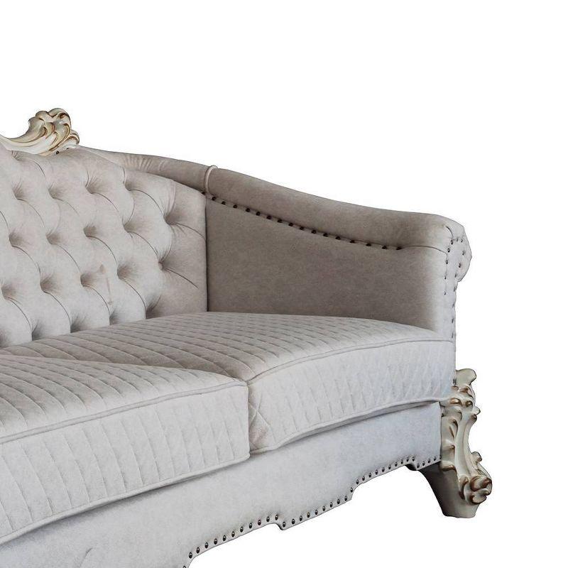 89" Vendome II Sofa: Crystal Button Tufting, Nailhead Trim - Acme Furniture