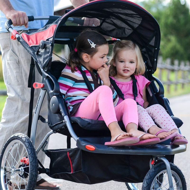 Baby Trend Baby Trend Foldable 3 Wheel Multi-Child Stroller with Storage