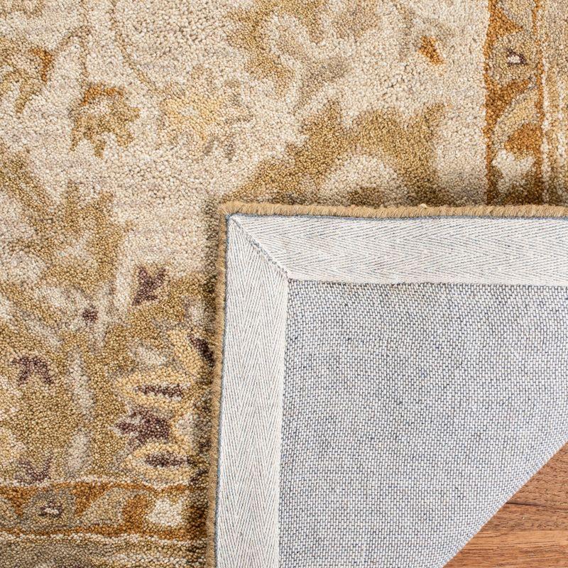 Anatolia AN558 Hand Tufted Indoor Area Rug - Silver/Light Brown - 8'x10' - Safavieh
