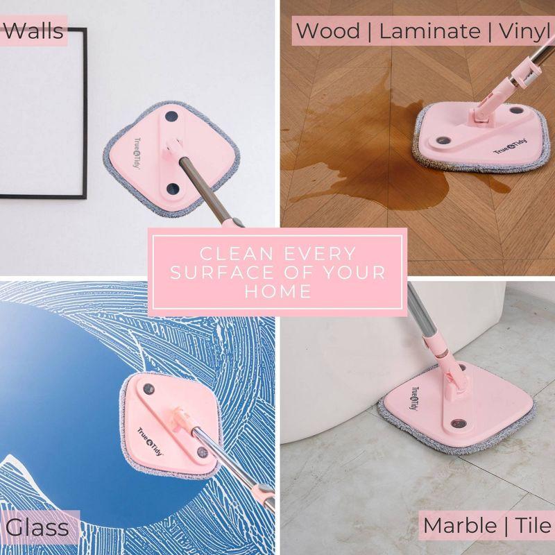 True & Tidy True & Tidy Trueclean Mop & Bucket System, Rose