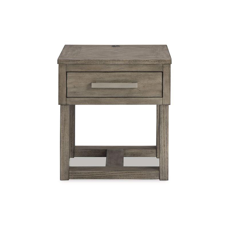 Keithen End Table with Storage