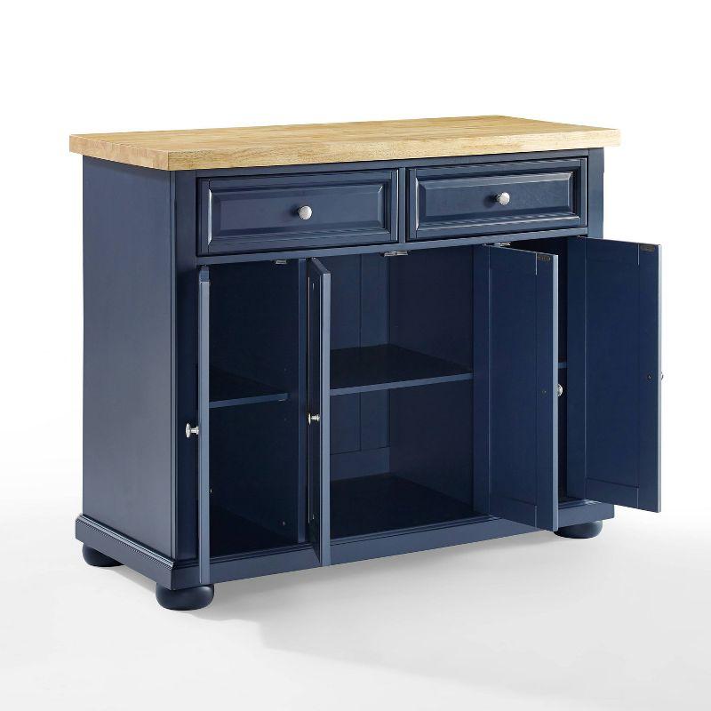 Madison Solid Wood Top Kitchen Island