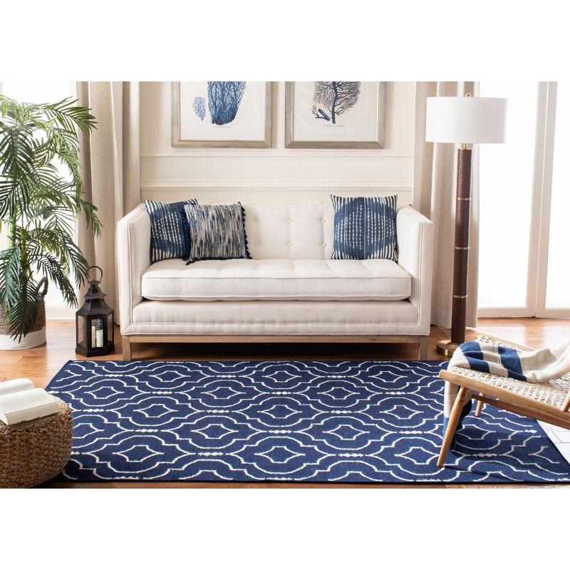 Dhurries DHU637 Hand Woven Area Rug  - Safavieh