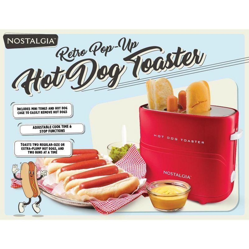 Nostalgia Pop-Up Hot Dog Toaster
