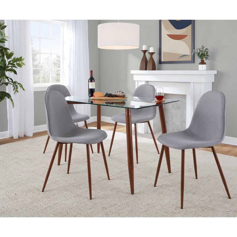 5 - Piece Glass Top Dining Set