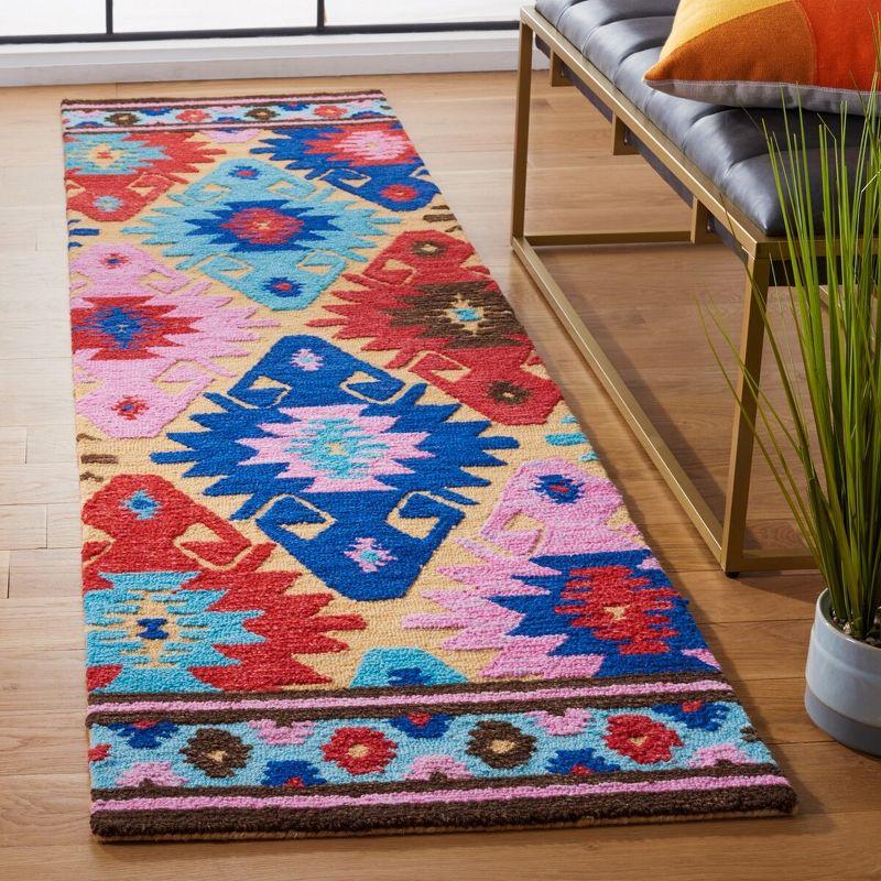 Union Rustic Aidaly Hand Tufted Wool Southwestern Rug
