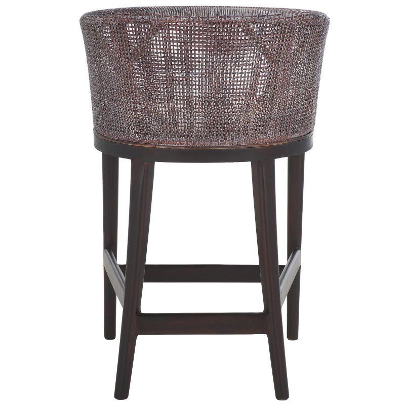 Brando Counter Stool - BST4000 - Brown/White - Safavieh