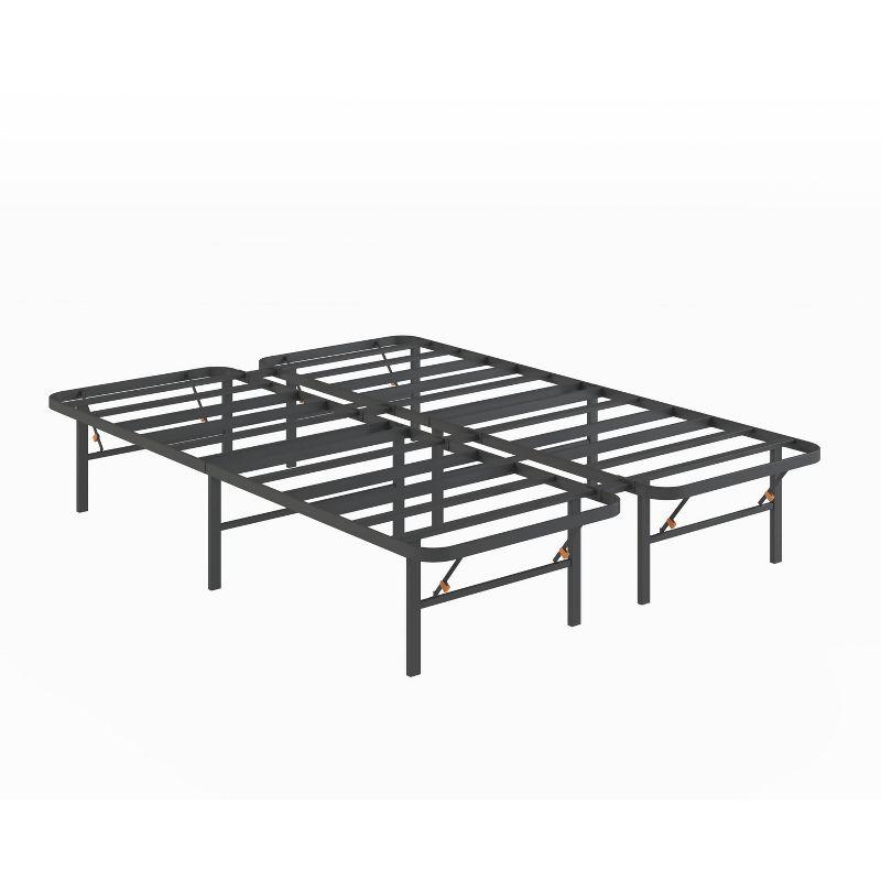 Home by Hollywood Bedder Base Steel Platform Bed Frame with 14" Underbed Storage