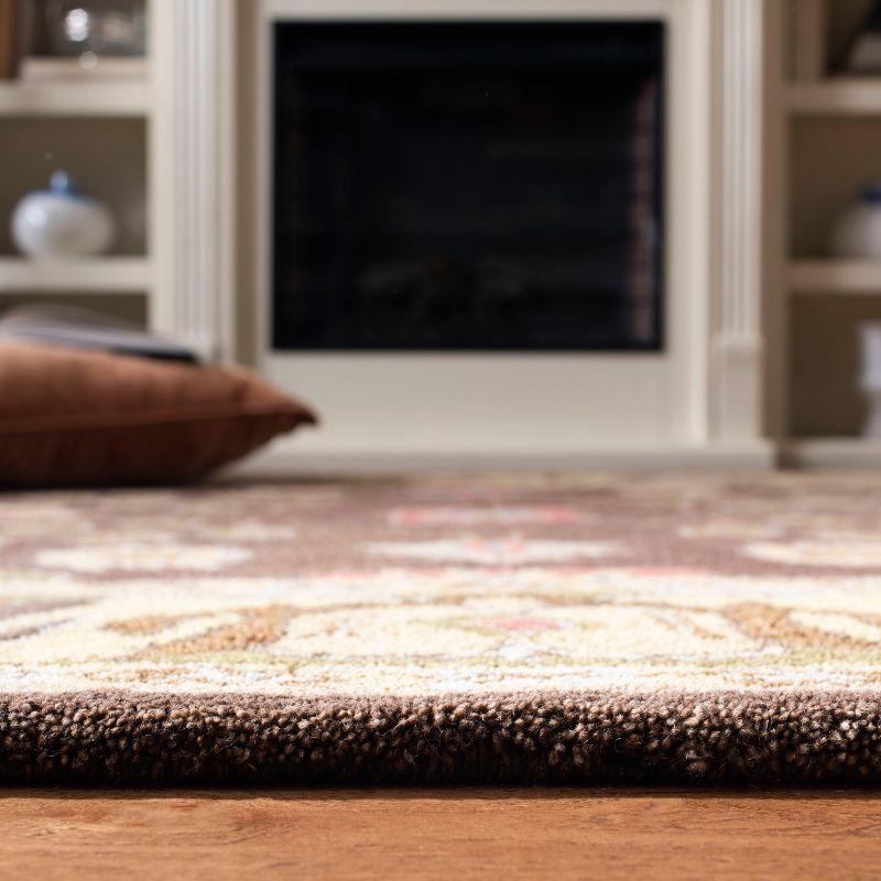 Anatolia AN562 Hand Tufted Indoor Runner Rug - Brown/Gold - 2'3"x14' - Safavieh
